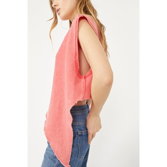 🎉LAST CHANCE🎉 NWT Free People Fresh to Def Pullover / Guava Berry - Picture 4 of 7